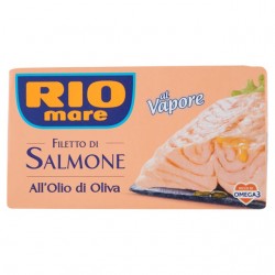 8004030086005Rio Mare Filetto Di Salmone Al Vapore All'olio Di Oliva 150gr