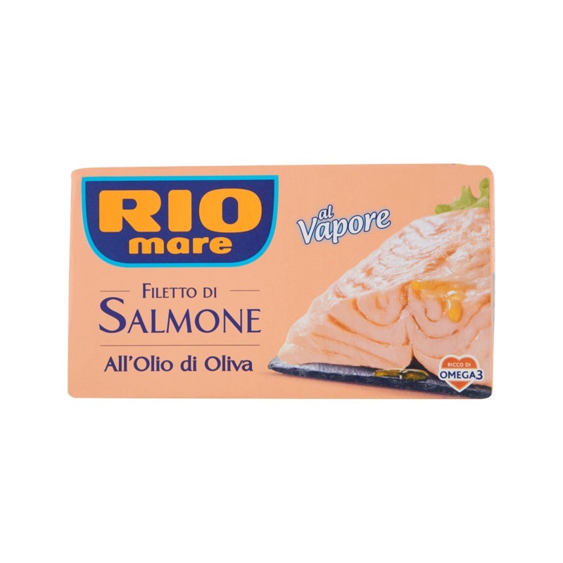 Rio Mare Filetto Di Salmone Al Vapore All'olio Di Oliva 150gr