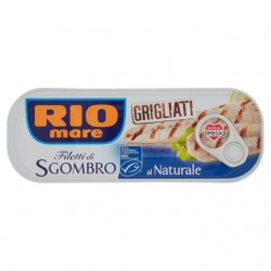 8004030622005Rio Mare Filetti Sgombro Grigliati Naturale 120gr