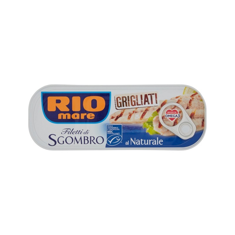 8004030622005Rio Mare Filetti Sgombro Grigliati Naturale 120gr 8004030622005Rio Mare Filetti Sgombro Grigliati Naturale 120gr