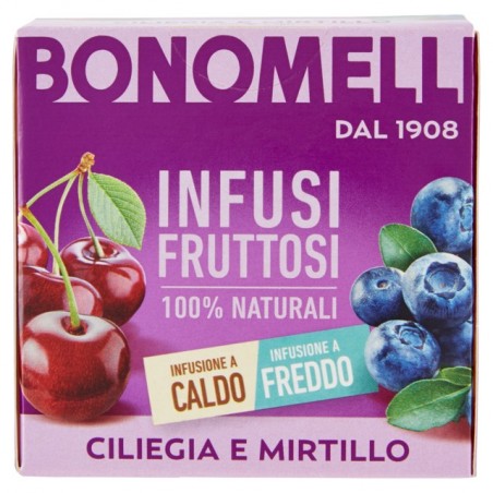 8001840381573Bonomelli Infuso Ciliegia E Mirtillo 12 Filtri