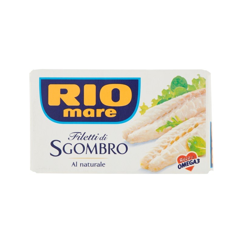 8004030625006Rio Mare Filetti Sgombro Naturale 125gr