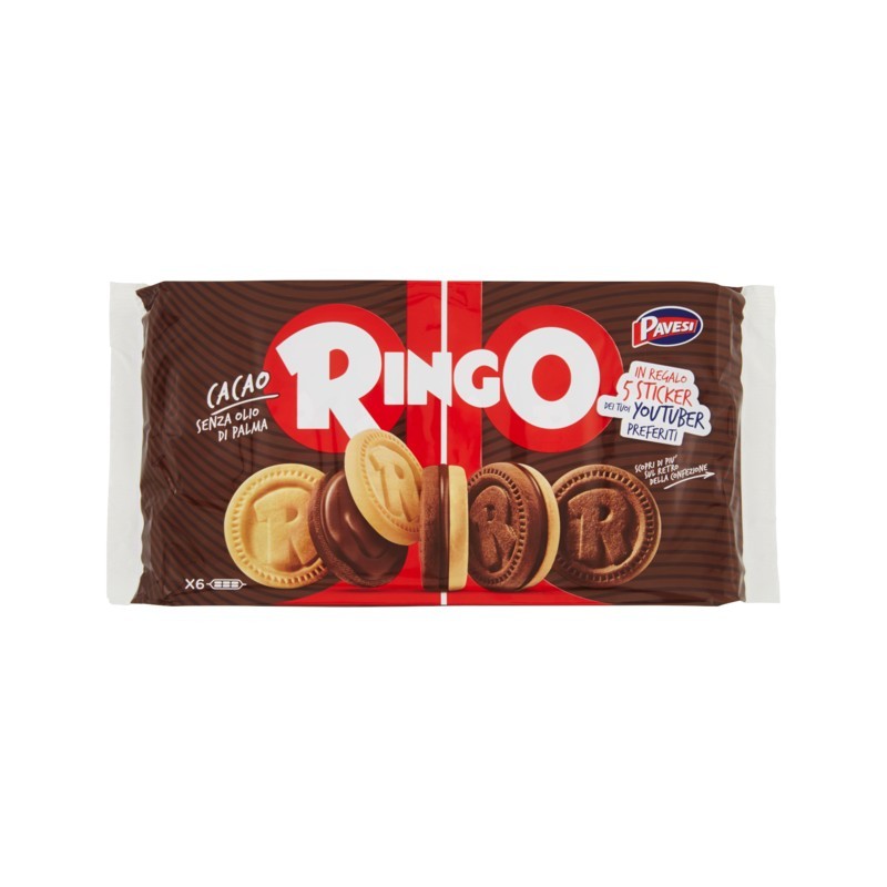 8013355999471Pavesi Ringo Famiglia Cacao 330gr
