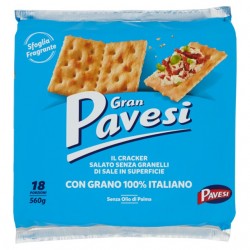 Gran Pavesi Box Crackers Non Salati 560gr