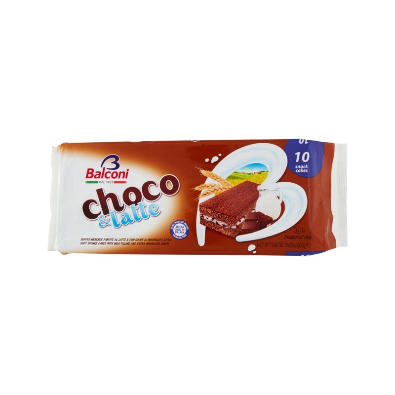 8001585003006BALCONI CHOCO & LATTE 10X30GR