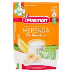 8001040199145Plasmon Merenda Banana E Yogurt 2x120gr