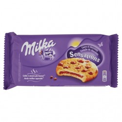 7622210453327Milka Cookies Sensations Cuore Al Cioccolato 156gr
