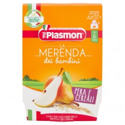 8001040199046Plasmon Merenda Pera E Cereali New 2x120gr