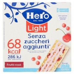 8000080004532Hero Light Muesly Frutti Rossi 6x20gr