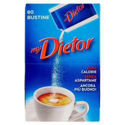 8013399153174Dietor Dolcificante 80 Bustine 60gr