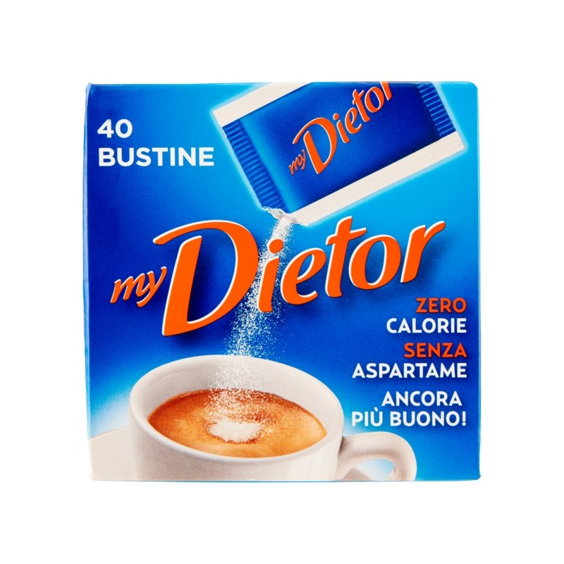 8013399153167Dietor Dolcificante 40 Bustine 32gr