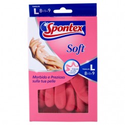 3245422531580Spontex Guanti Soft Misura Large New 1pz