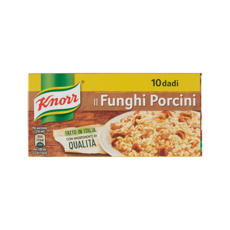 Knorr Dado Funghi Porcini 10pz 100gr
