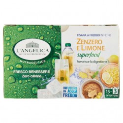 8017331065860L'angelica Tisana Fredda Zenzero E Limone 18 Filtri 31,5gr