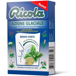 7610700003503Ricola Caramelle Azione Glaciale Senza Zucchero 50gr