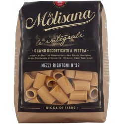 8004690613191La Molisana Integrale 032 Mezzi Rigatoni 500gr