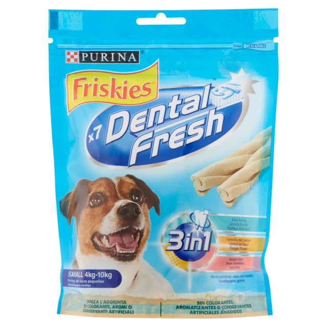 FRISKIES DOG DENTAL FRESH PICCOLO 110GR