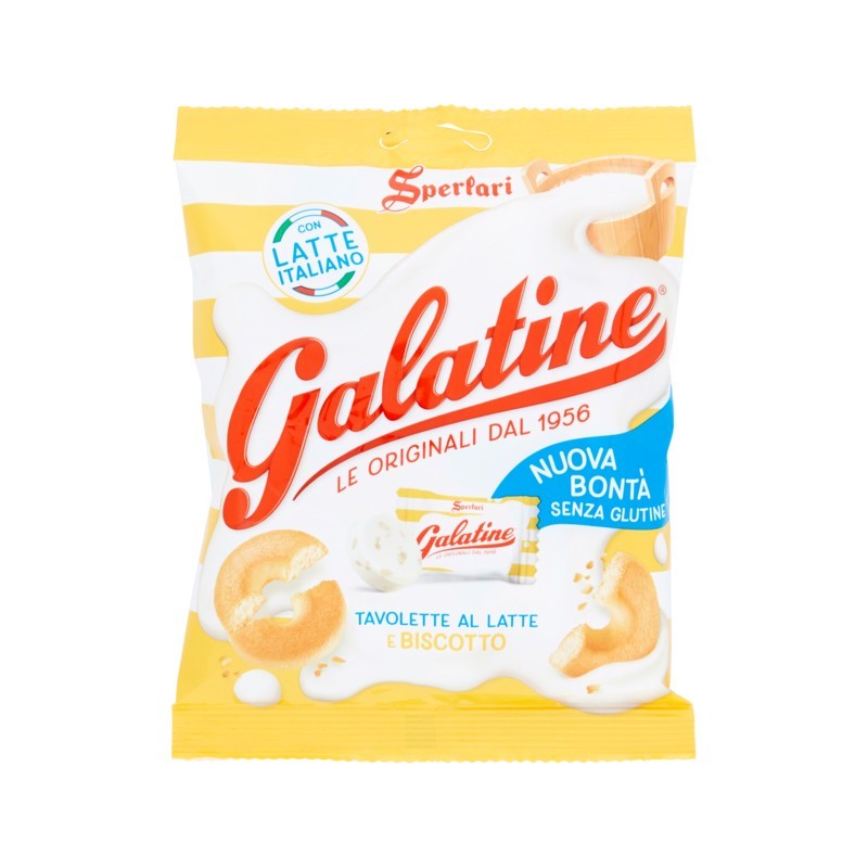 8013399142604Sperlari Caramelle Galatine Latte E Biscotto 115gr