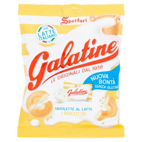 8013399142604Sperlari Caramelle Galatine Latte E Biscotto 115gr