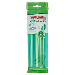 8003350549481Samurai Cannucce Bio Con Snodo 40pz