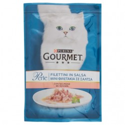 8002205354997Gourmet Cat Perle Filettini Con Salmone 85gr