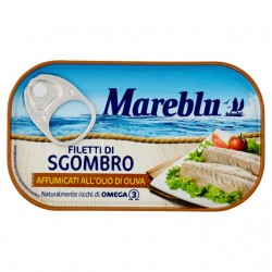 8054729870378Mareblu' Filetto Sgombro Affumicato All'olio Di Oliva 90gr