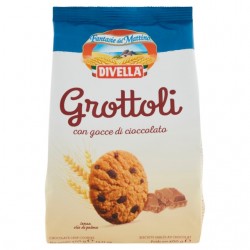 8005121214413Divella Grottoli Con Gocce Di Cioccolato 400gr