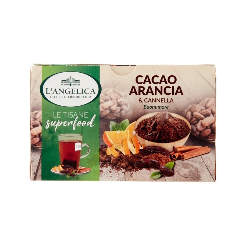 L'angelica Tisana Cacao, Arancia E Cannella 40gr