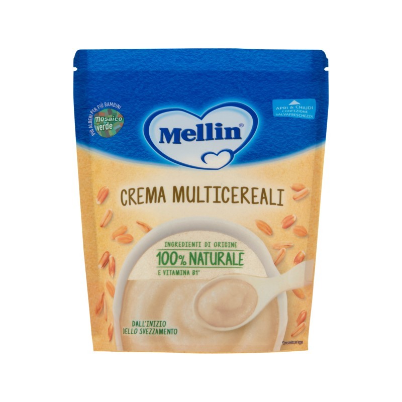 3041091568977 Mellin Crema Multicereali New 200gr