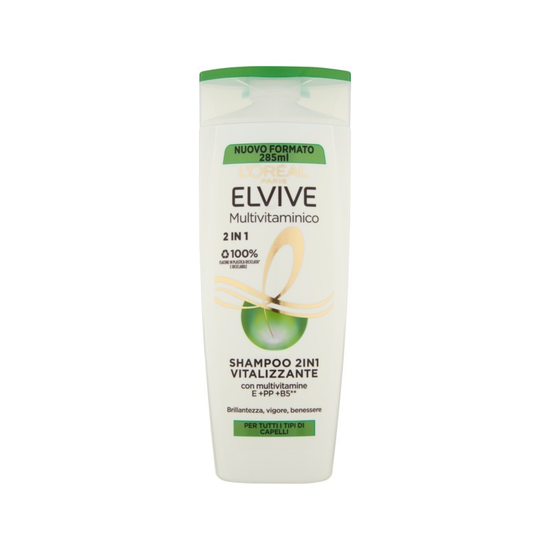 Elvive Shampoo 2in1 Multivitaminico 285ml