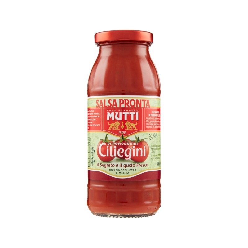 8005110000188Mutti Salsa Pronta Ciliegini 300gr