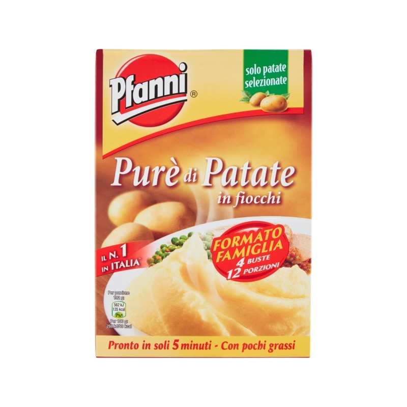 8712566451227 Pfanni Pure' Di Patate 4x75gr 8712566451227 Pfanni Pure' Di Patate 4x75gr