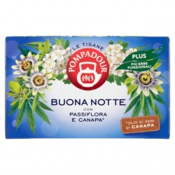 8002355645778Pompadour Tisana Buonanotte 18 Filtri 40gr