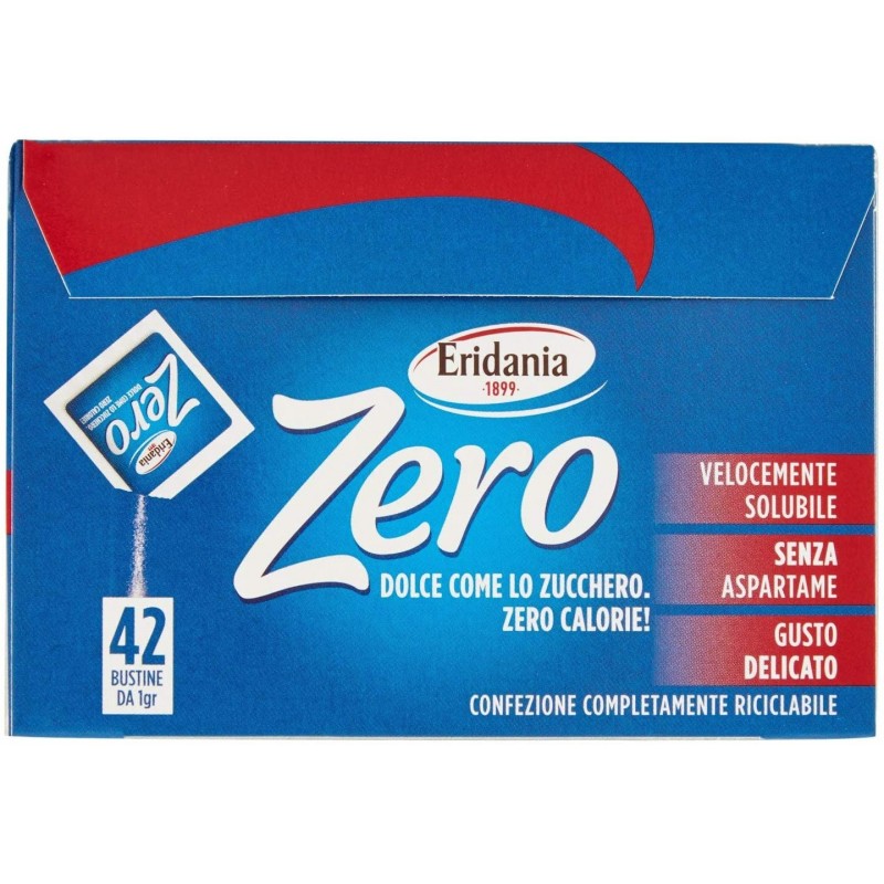 8000121701154Eridania Zero 42 Bustine 42gr