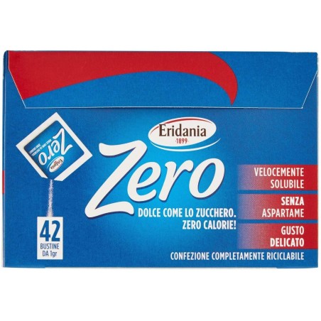8000121701154Eridania Zero 42 Bustine 42gr