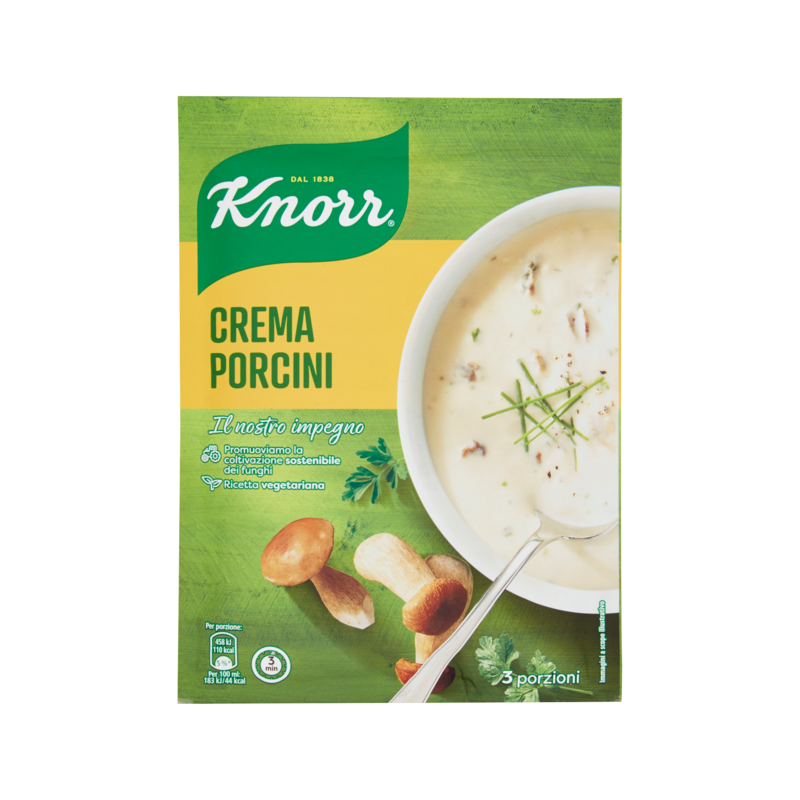 8711200461455 Knorr Crema Con Funghi Porcini 76gr 8711200461455 Knorr Crema Con Funghi Porcini 76gr