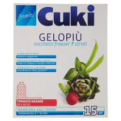 8003980030304Cuki Sacchetti Gelo Grandi New 15pz