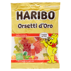 8426617651299Haribo Caramelle Orsetti D'oro 175gr