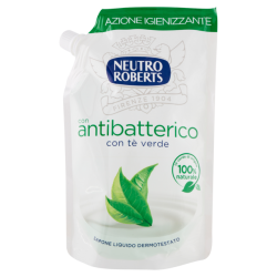 8002410011036Neutro Roberts Sapone Liquido Eco Ricarica Antibatterico 400ml