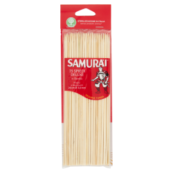 8003350546961Samurai Spiedo Deluxe 20cm 75pz
