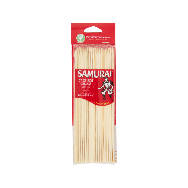 8003350546961Samurai Spiedo Deluxe 20cm 75pz 8003350546961Samurai Spiedo Deluxe 20cm 75pz
