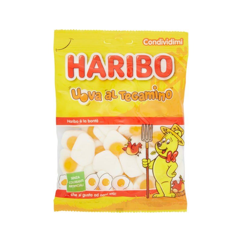 8426617651374Haribo Caramelle Uova Al Tegamino 175gr