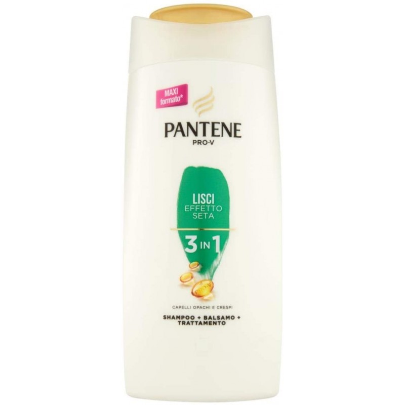 Pantene Shampoo 3in1 Lisci Effetto Seta New 675ml