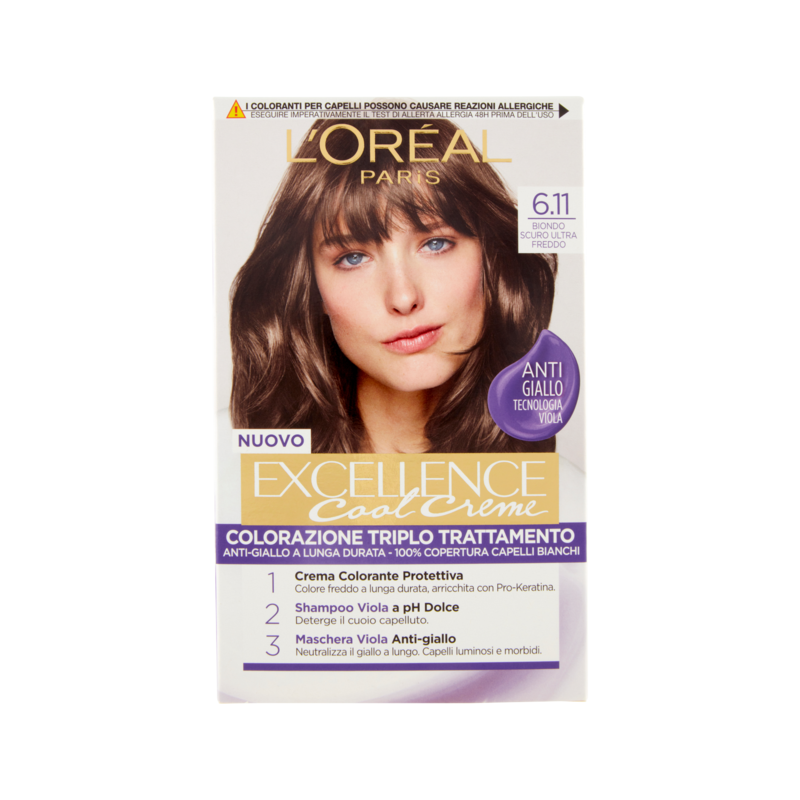 3600523941667L'oreal Excellence Cool Biondo Scuro 6.11 - 1pz