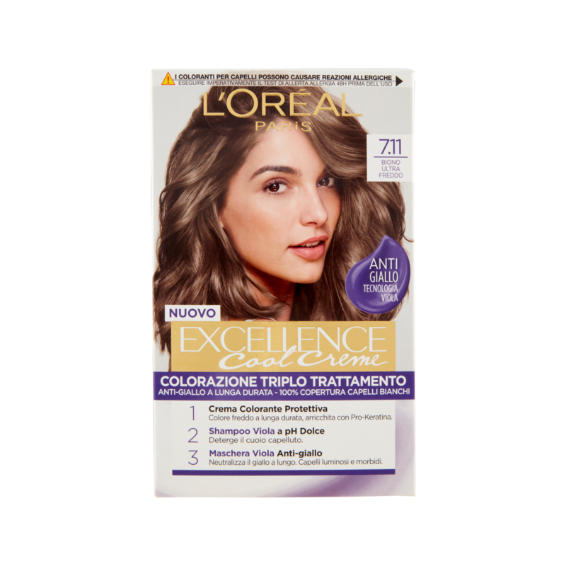 3600523941711L'oreal Excellence Cool Biondo Freddo 7.11 - 1pz