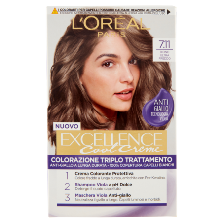 3600523941711L'oreal Excellence Cool Biondo Freddo 7.11 - 1pz