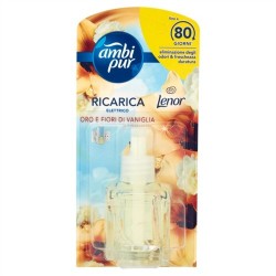 Ambipur Elettrico Ricarica Lenor Oro E Fiori Di Vaniglia New 20ml