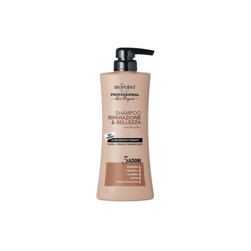 8052862410680Biopoint Shampoo Riparazione E Bellezza New 400ml