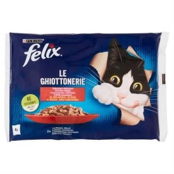 7613287487636Felix Le Ghiottonerie Selezioni Deliziose 4x85gr
