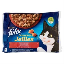 Felix Sensations Jellies Selezioni Deliziose 4x85gr
